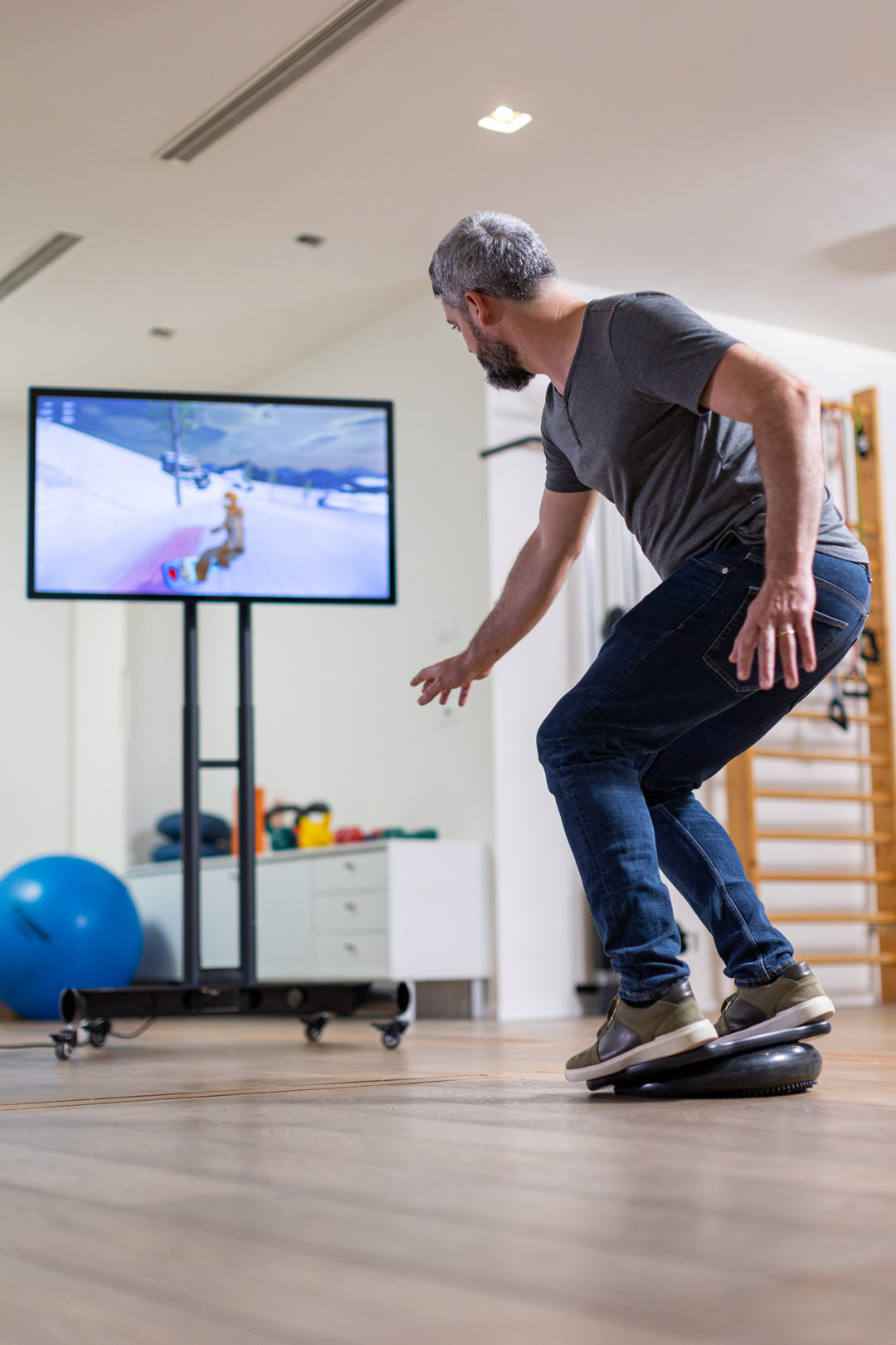 bobo バランスボード 黒 BoBo Home - Core Trainer Balance Board – BoBo Balance